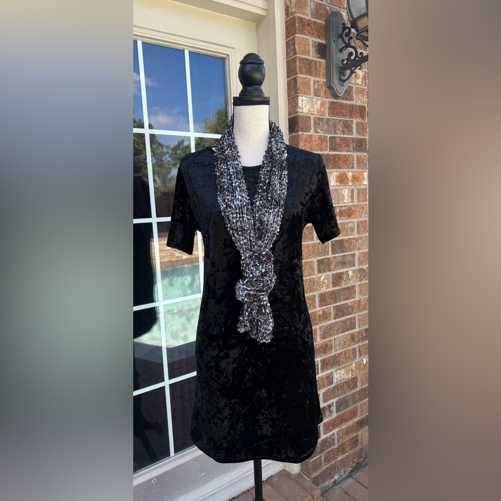 Black Velvet Dress